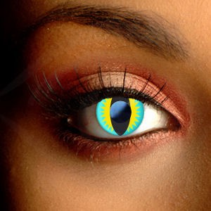 lizard eye contact lenses