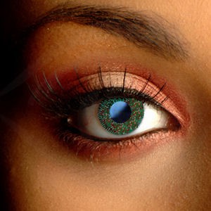 glimmer green contact lenses